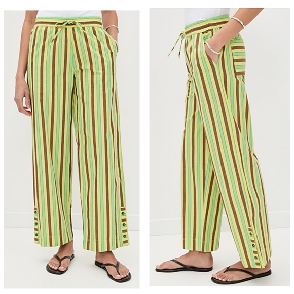 ♥️SALE!! Nwt’s-$110 Casual-Chic Damson Madder Ritik Trousers Casual Pants sz 4 - Picture 6 of 13